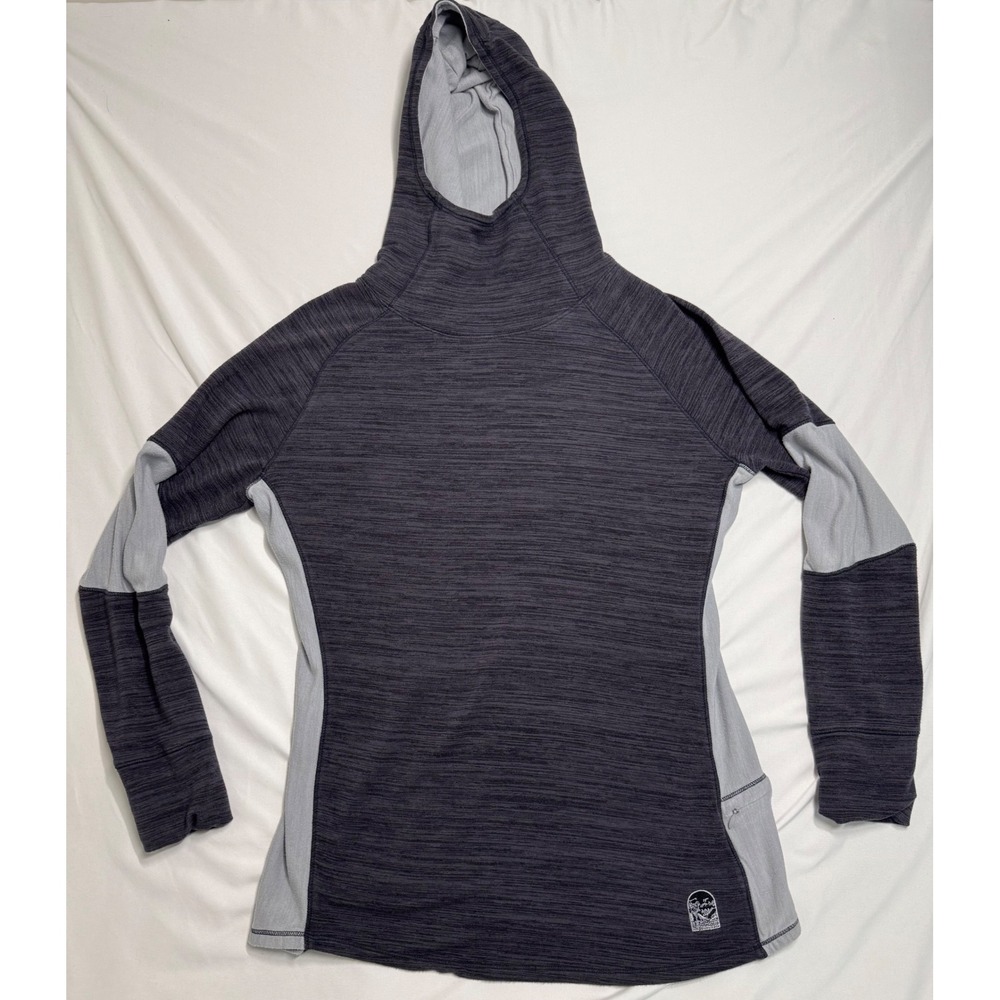 FootJoy Performance Cowl Neck Womens Large Golf Hoodie Charcoal Grey Outdoor